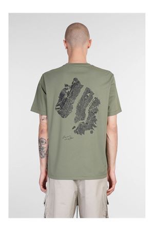 T-shirt in cotone verde STATE OF ORDER | SO1TSS250028V068